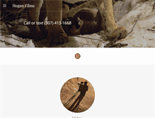 Tablet Screenshot of hoganfilms.com